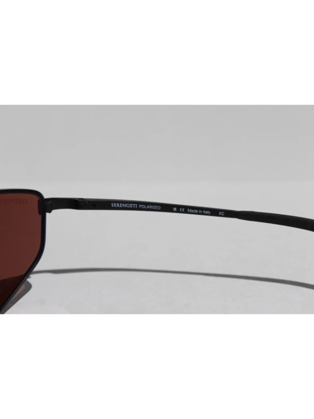 SERENGETI Masten POLARIZED Sunglasses Matte Black/Drivers NEW SS579001 Italy